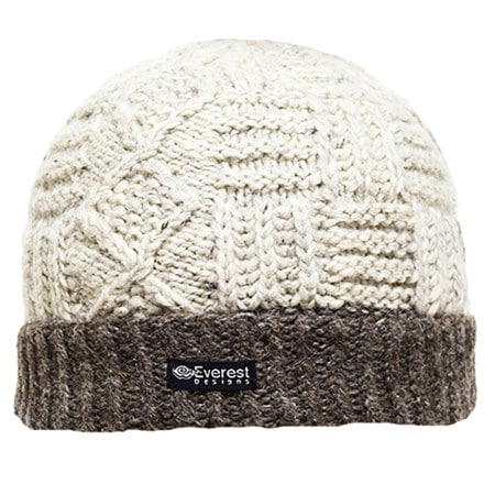 Everest Designs Classic Cable Cuff Beanie 0