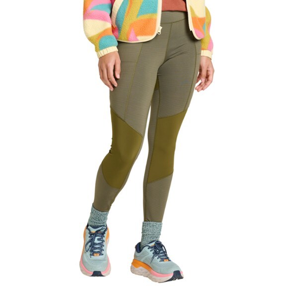 On Body Image of color Olive Stripe