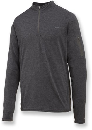 long sleeve half zip pullover