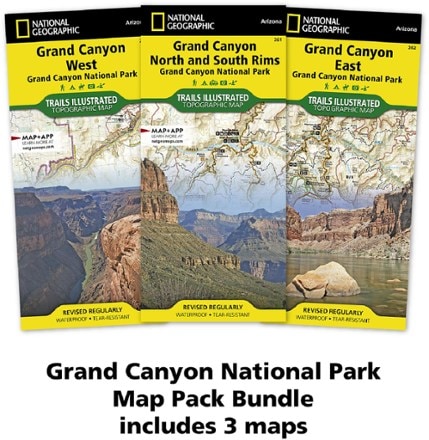 National Geographic Grand Canyon National Park Topographic Map Pack 1