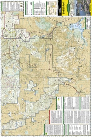 National Geographic Black Hills Southeast Topographic Map 2