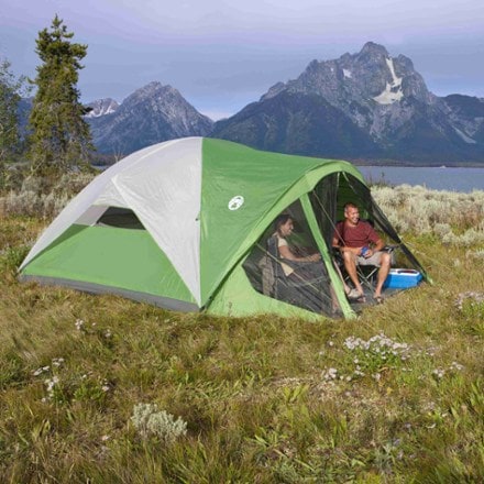 Coleman Evanston Screened 8-Person Tent 2