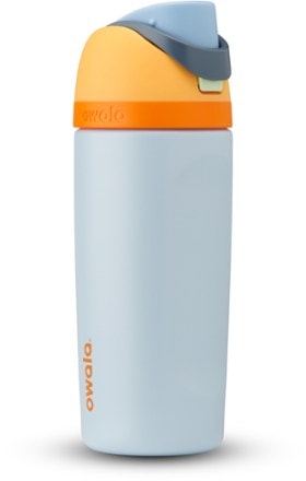 Owala FreeSip Kids' Insulated Stainless-Steel Water Bottle with Locking Push-Button Lid - 16 fl. oz. 0