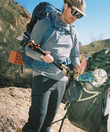 Location Image for Sahara Stretch Convertible Pants - Men's