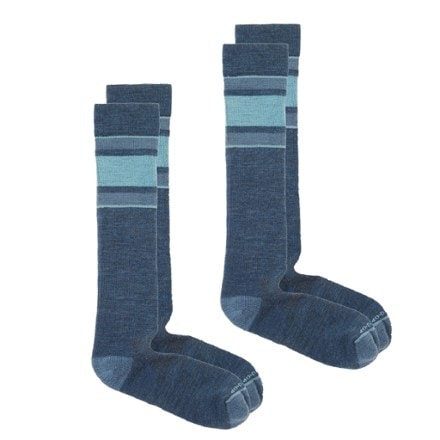 REI Co-op Powderbound Lightweight Snow Socks - 2 Pairs 0