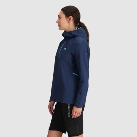 Outdoor Research Freewheel Half-Zip Bike Hoodie - Women's 6