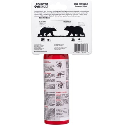 Counter Assault Bear Deterrent Spray - 8.1 fl. oz. 1