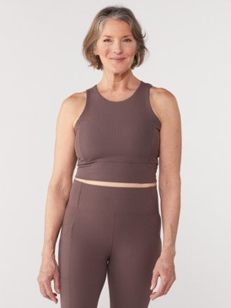 REI Co-op Active Pursuits Ribbed Bra Top - Women's 2