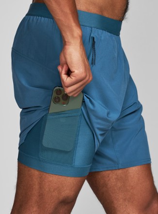 Janji 7" Traverse 2-in-1 Shorts - Men's 4