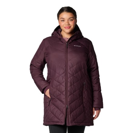 Columbia Heavenly Long Hooded Insulated Jacket - Women's 1