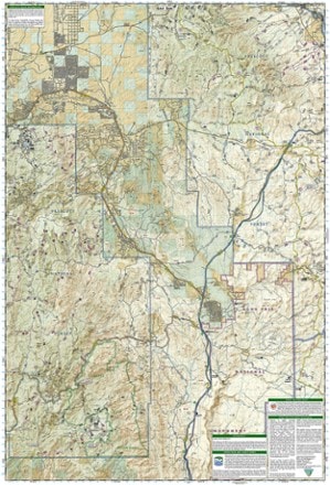 National Geographic Bradshaw Mountains Topographic Map 2