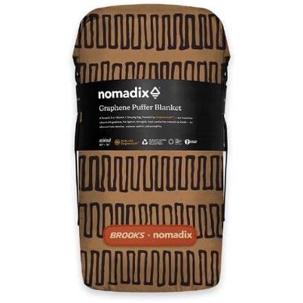 Nomadix Brooks x Nomadix Graphene Puffer Blanket 1
