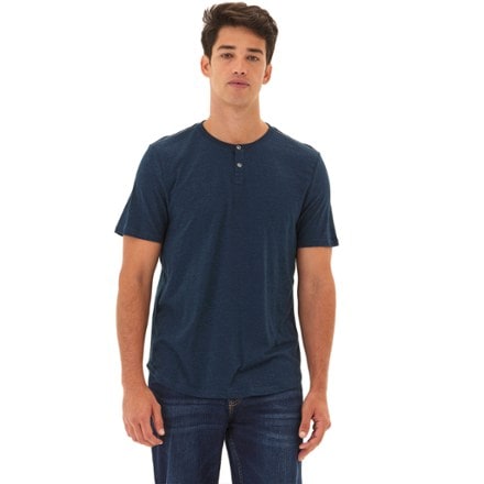 Threads 4 Thought Brennan Triblend Short-Sleeve Henley - Men's 0