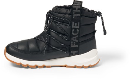 ThermoBall Lace Up Waterproof Boots - Women's [Left view (Tnf Black/Gardenia White)]