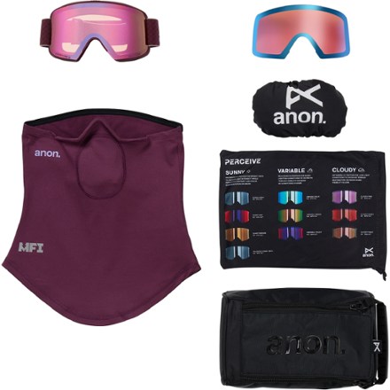 Anon M6S Snow Goggles with MFI Face Mask - Low-Bridge Fit 5
