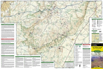 National Geographic San Rafael Swell Trail Map 2