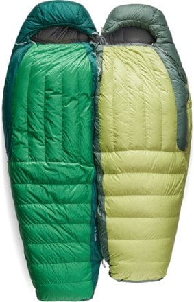 Sea to Summit Ascent 15F Sleeping Bag - Women's Zips together with compatible bags (not included) to form a double bag