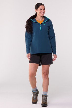 Outdoor Research Freewheel Half-Zip Bike Hoodie - Women's 3