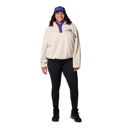 Columbia Helvetia II Cropped Half-Snap Fleece Pullover - Women's 6