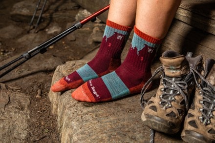 Darn Tough Bear Town Micro Crew Socks - Women's 4