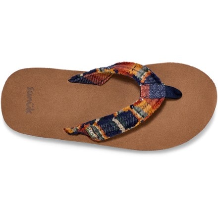 Sanuk Fraid Not Blanket Flip-Flops - Men's 4
