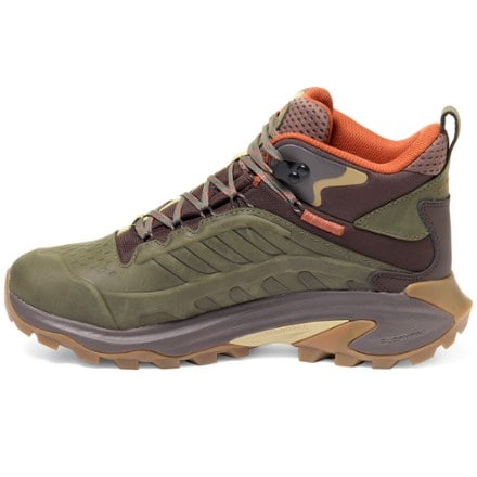 Merrell Moab Speed 2 Leather Mid Waterproof Hiking Boots - Men's 1