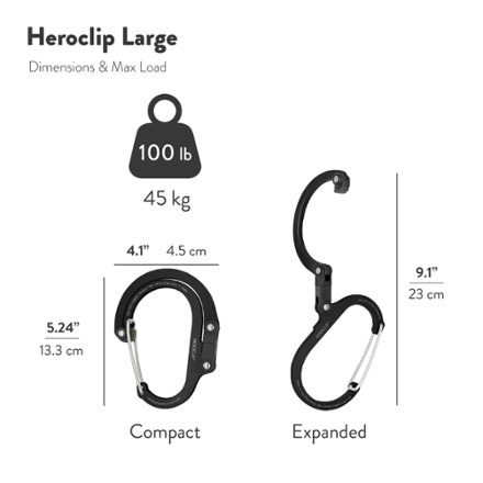 HEROCLIP Large Hanger 8