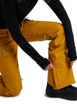 women's snow pants with suspenders