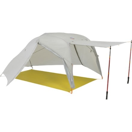 Big Agnes Salt Creek 3 Tent Fast Fly configuration; footprint and trekking poles not included