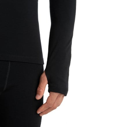 Icebreaker 300 MerinoFine Polar Long-Sleeve Half-Zip Thermal Base Layer Top - Men's 9
