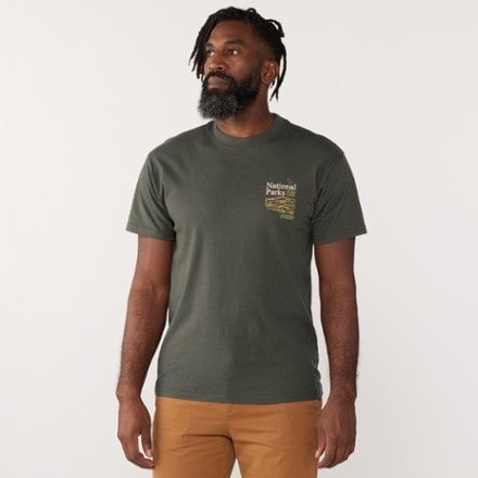 Parks Project Parks Outline Checklist T-Shirt 1