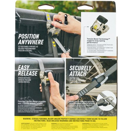 Nite Ize CamJam HookLock Ratchet Strap System - Package of 2 3