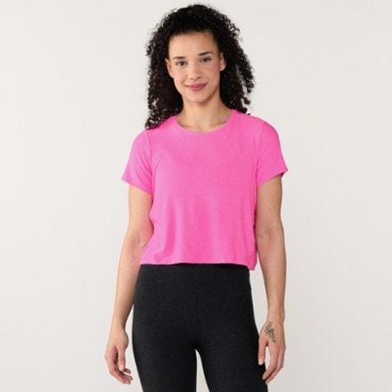 Beyond Yoga Featherweight Supreme Crop T-Shirt - Women's 1