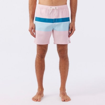 O'Neill Block Volley Elastic Waist 17" Swim Trunks - Men's 1