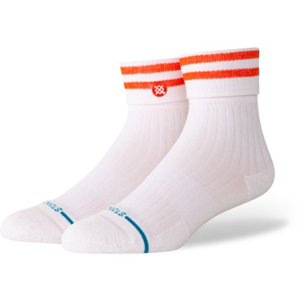 Stance Roll Cuff Quarter Socks - Women's 1