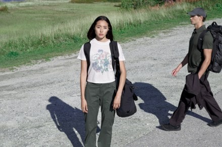 Icebreaker Merino 150 Tech Lite NZ Flora Crop T-Shirt - Women's 7