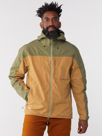 Fjallraven high coast wind jacket orange hot sale