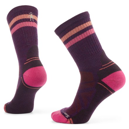 Smartwool Performance Hike Light Cushion Tube Stripe Crew Socks - Women's 0