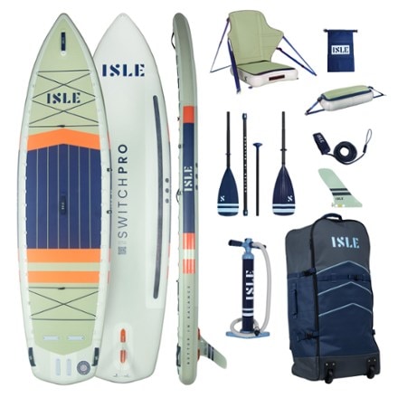 ISLE Switch Pro Inflatable SUP-Kayak Hybrid with Paddle - 11'6" 1