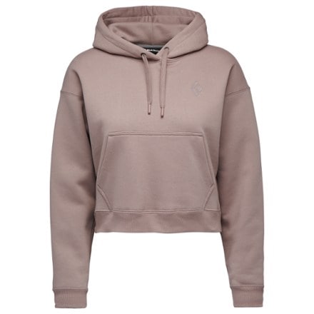 Black Diamond Crop Pullover Hoody - Women's 0
