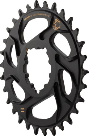 SRAM X-SYNC 2 Eagle Direct-Mount Chainring - Black with Gold Logo 1