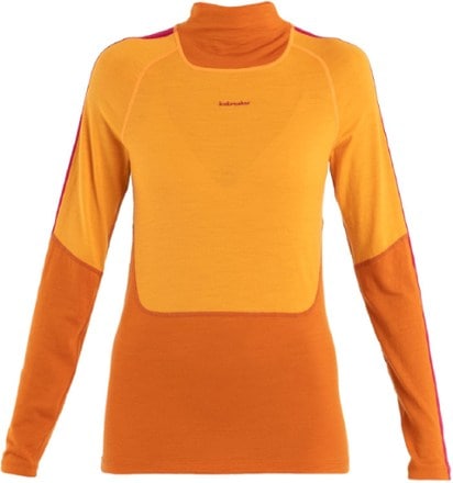 Icebreaker Merino 200 Sonebula Long-Sleeve High-Neck Base Layer Top - Women's 0