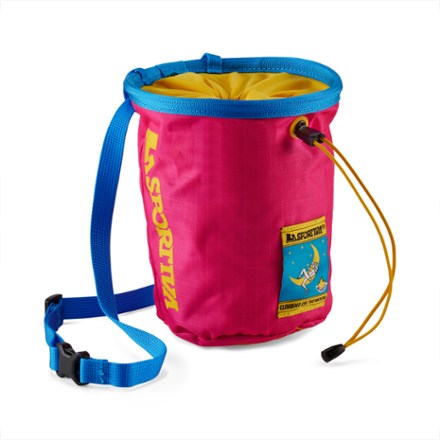 La Sportiva Climbing on the Moon Granite Chalk Bag 0