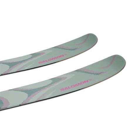 Salomon QST 100 Iceberg Green Skis - 2025/2026 6