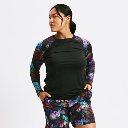 TomboyX Swim Long-Sleeve Sunguard Rashguard - Women's 1