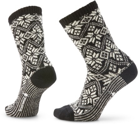 Smartwool Everyday Traditional Snowflake Crew Socks - Women's 0