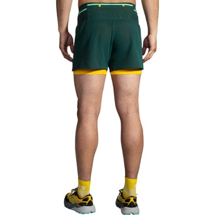 Brooks High Point 5" 2-in-1 Shorts - Men's 2