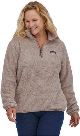 Patagonia Los Gatos Fleece Jacket Womens XS Salt Gray 1/4 Zip