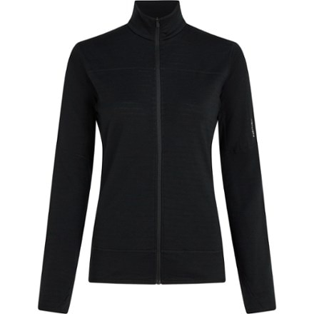 Icebreaker Merino Blend 300 RealFleece Descender Long-Sleeve Zip Base Layer Top - Women's 0