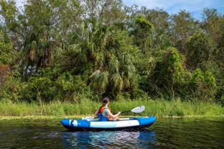 TAHE Breeze LP+ 1 Inflatable Kayak with Paddle 4